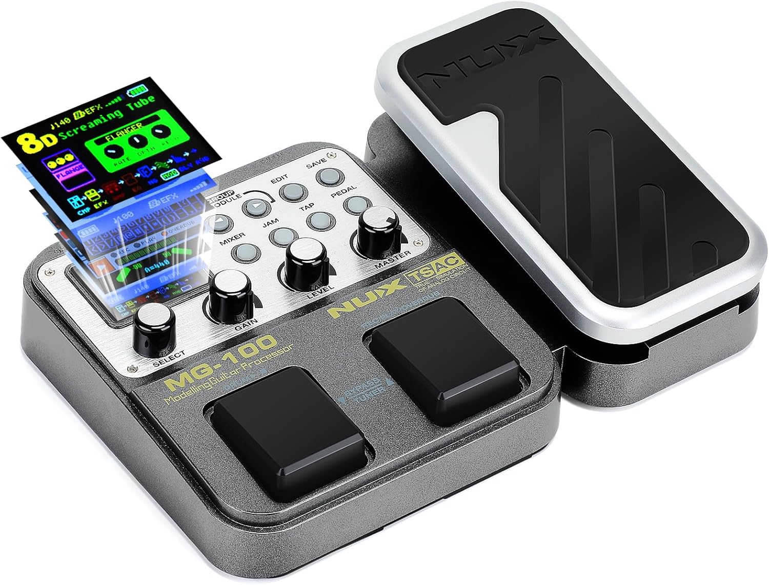MG-100 Professional Multi Effects Guitar Pedal for Musicians