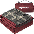 Waterproof Hooded Camping Blanket 79in x 58in - Thick Fleece Warmth