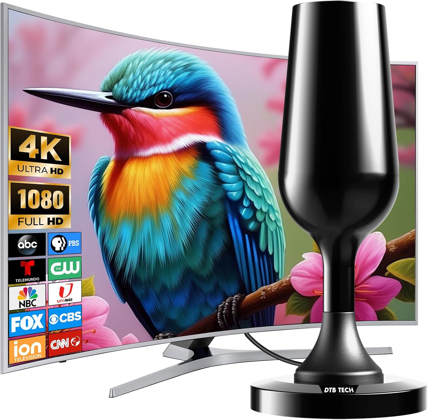Strong Signal Indoor TV Antenna by DTB TECH
