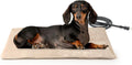 Pet Heating Pad for Dogs and Cats - Warm Fleece Heated Bed