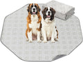 Washable Pee Pads for Dogs 29in Octagon Khaki - Super Absorbent