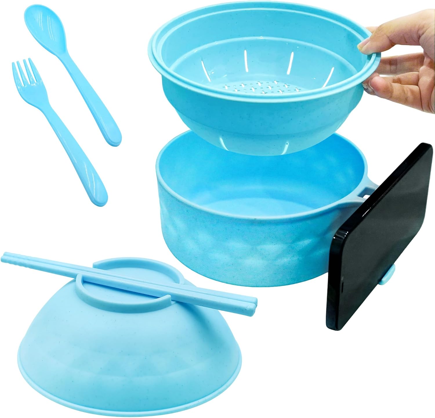 Portable Ramen Bowl Set - Easy Dining Anywhere!