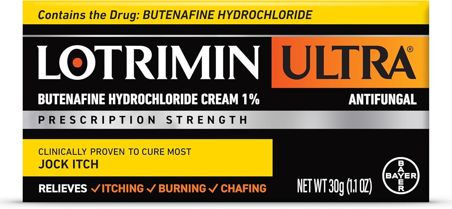 Lotrimin Ultra Antifungal Jock Itch Cream for Effective Relief