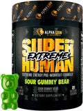 Superhuman Extreme High Stim Pre Workout Powder - Intense Energy Boost