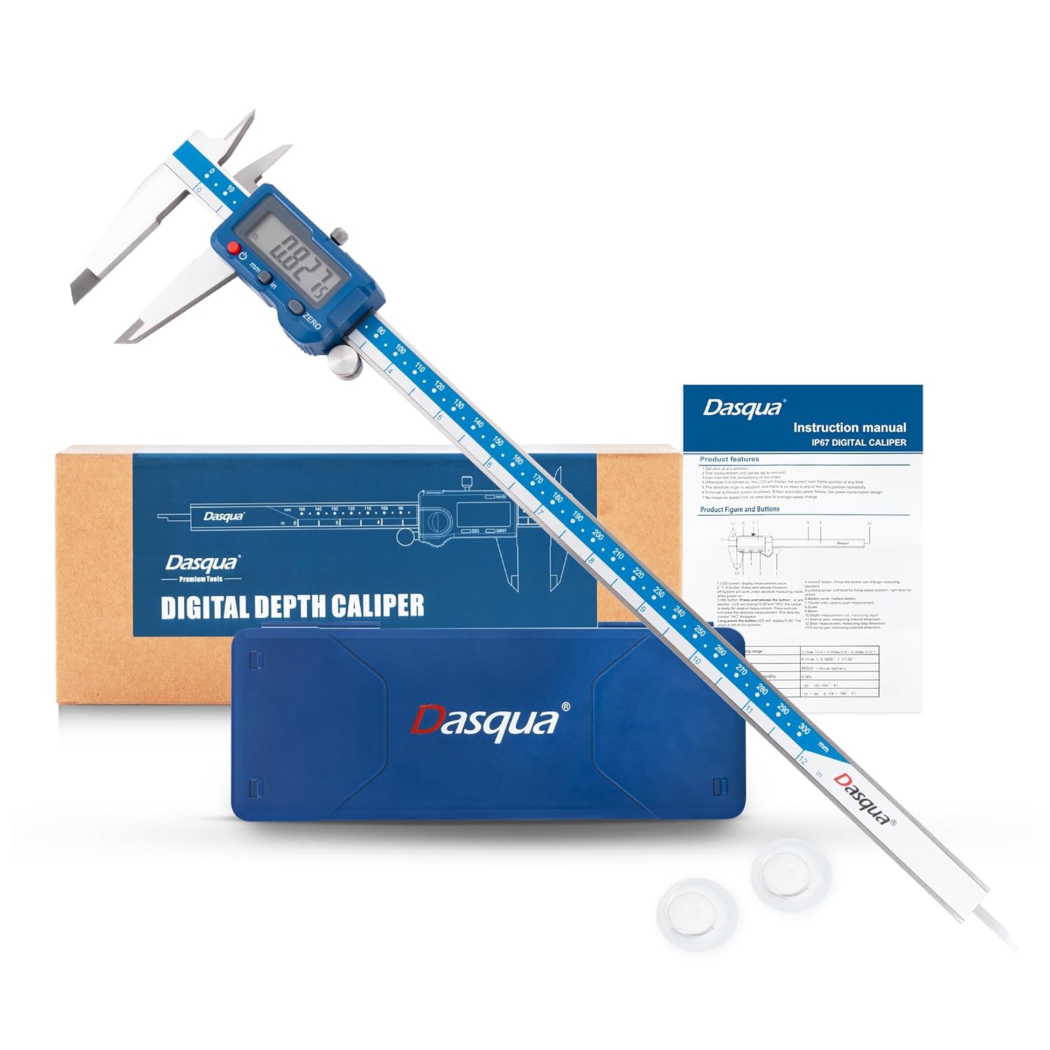 High Precision 12 Inch Electronic Micrometer Caliper Tool