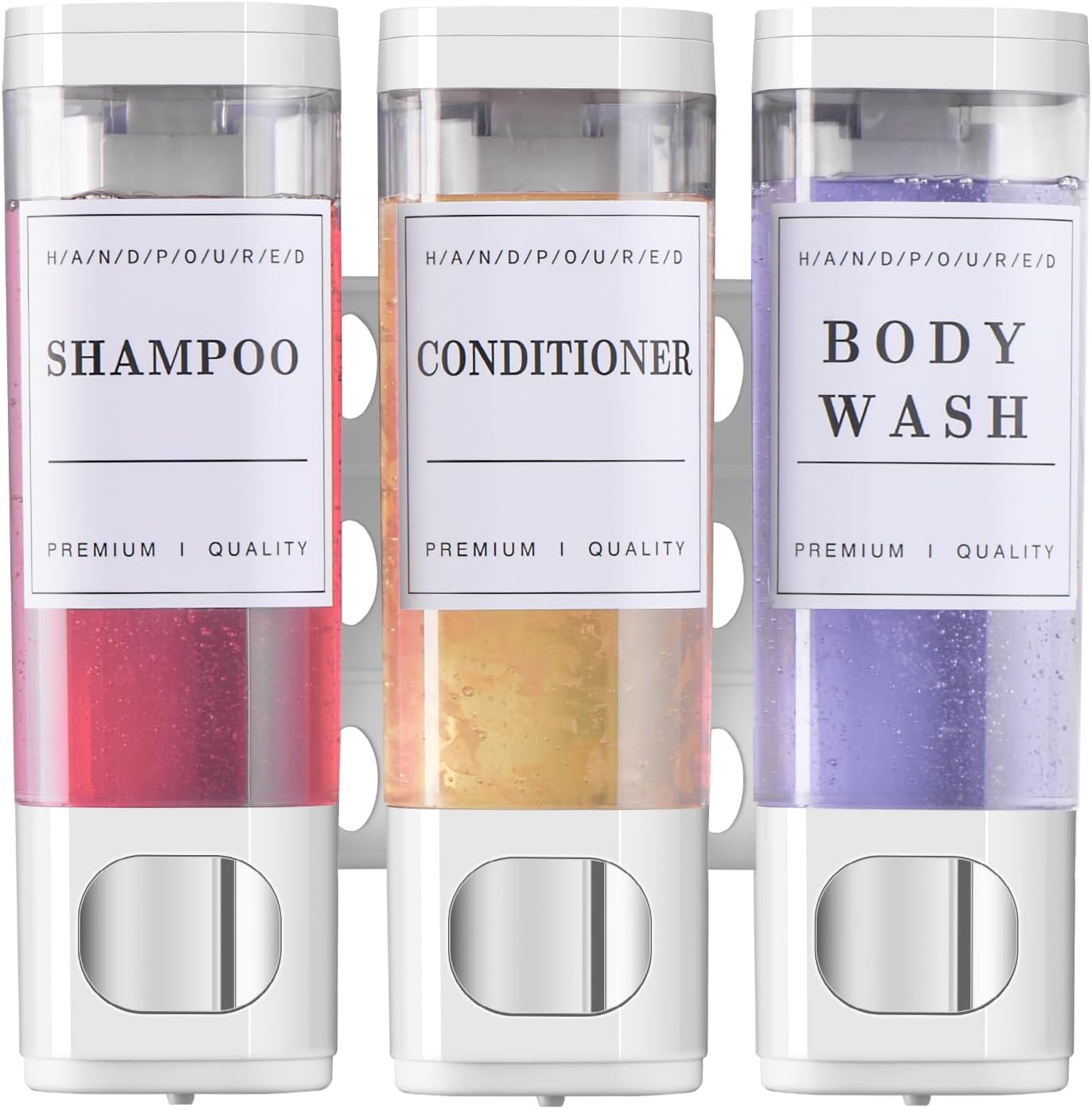 Wall Mounted Shower Soap Dispenser for Shampoo and Conditioner