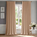 Velvet Blackout Curtains 90 in - Luxury Thermal Drapes, 2 Panels