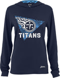 Zubaz Women's NFL Lined Lightweight Hoodie - Flattering Fit
