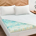 Memory Foam Mattress Topper Queen - 7-Zone 3 in Cooling Gel Pad