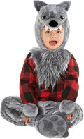Morph Toddler Werewolf Costume - Cozy Wolf Outfit for 1-4 Years