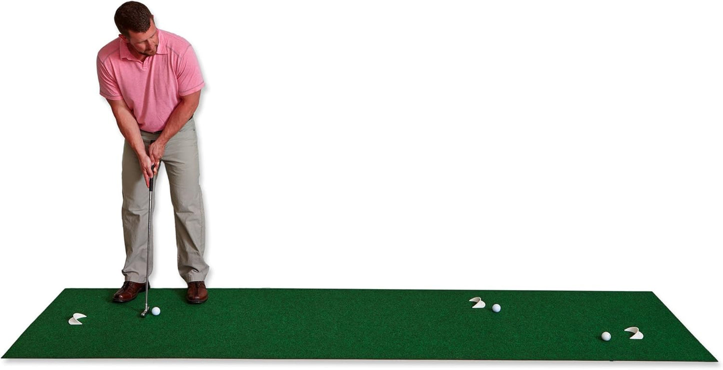 Improve Your Putting Skills with PUTT-A-BOUT 3x11ft Green Mat