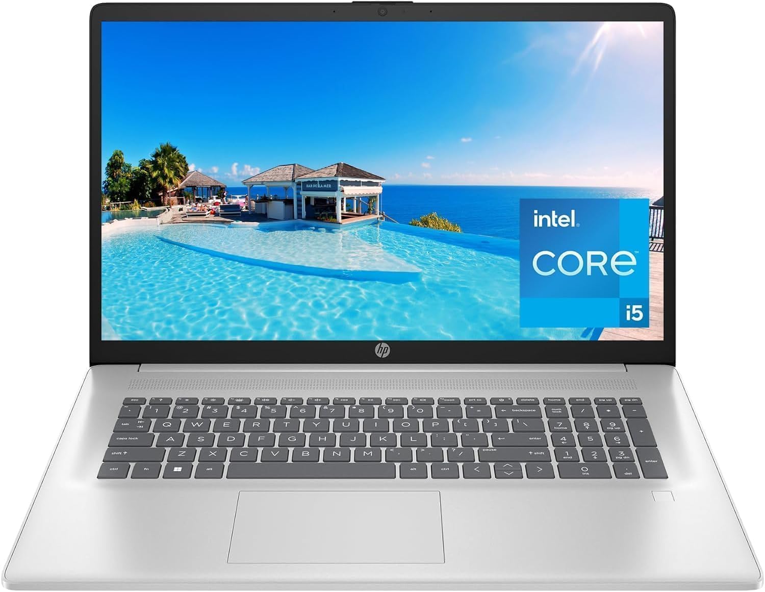 HP Flagship 17.3 HD+ Business Laptop with Intel i5-1235U Power