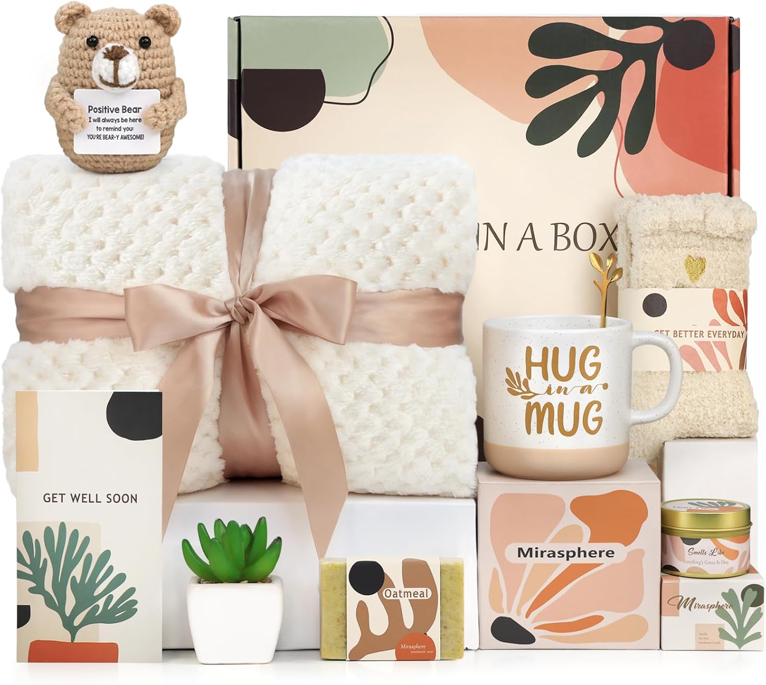 Get Well Gifts for Women - Thoughtful Care Package for Recovery