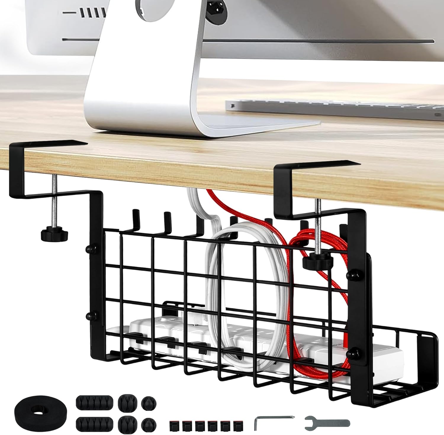 Homeify Desk Cable Organizer - Keep Wires Neat