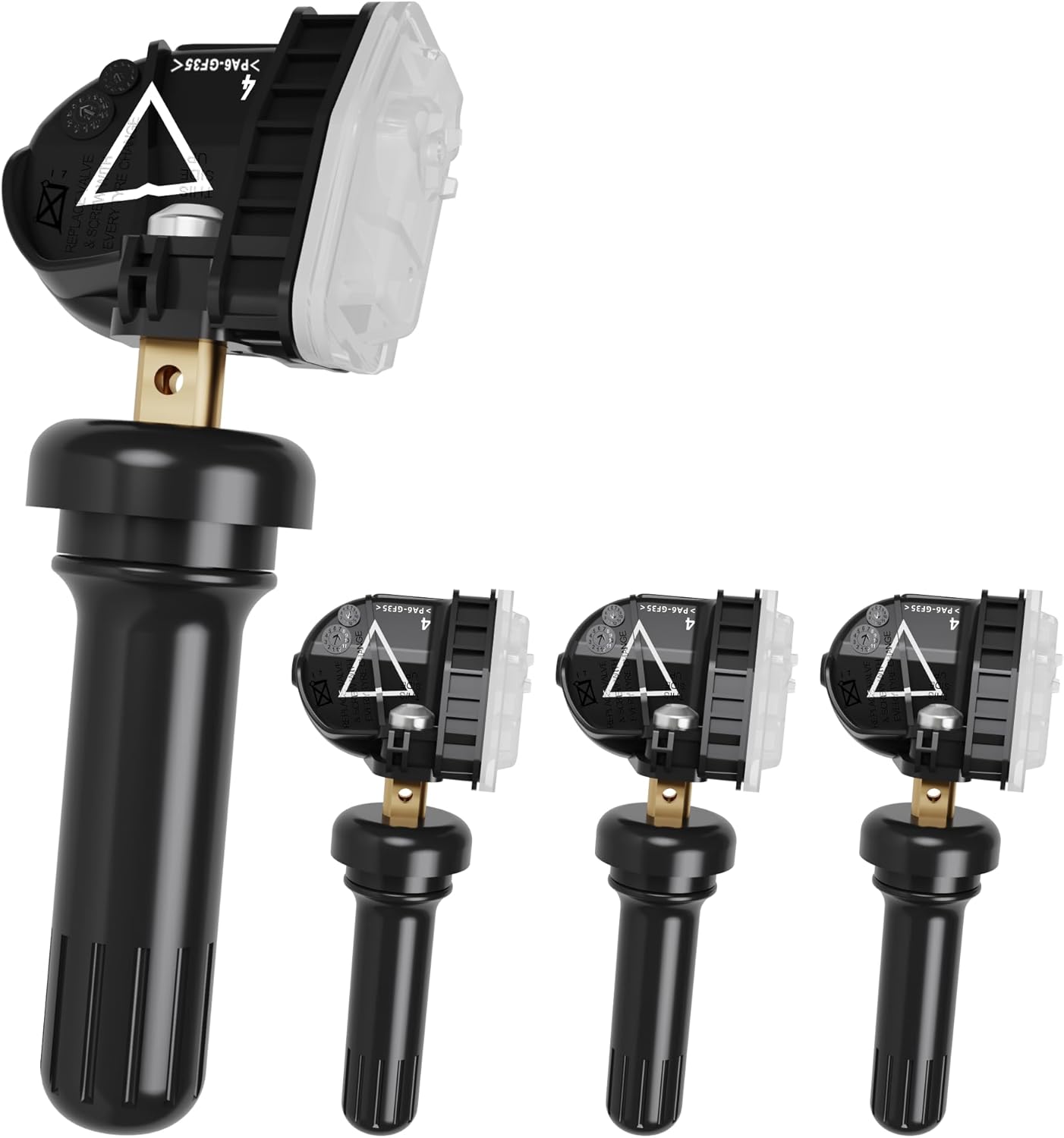 TPMS Sensor 4pcs 433MHz for Chevy Cadillac Buick GMC Vehicles