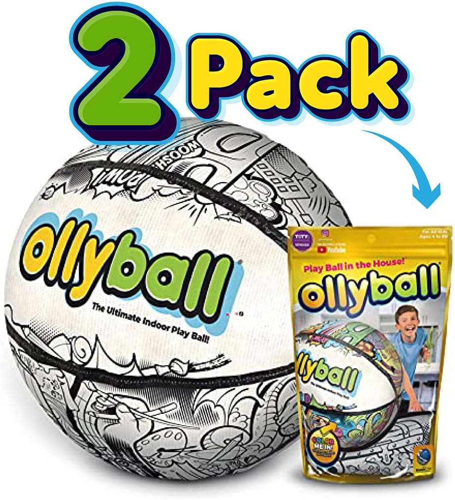 Ollyball Indoor Play Ball - Perfect for Kids and Parents Fun