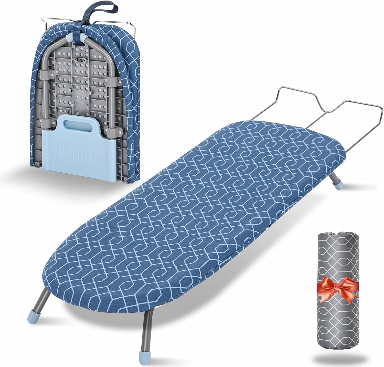 APEXCHASER Tabletop Ironing Board with Iron Rest for Travel