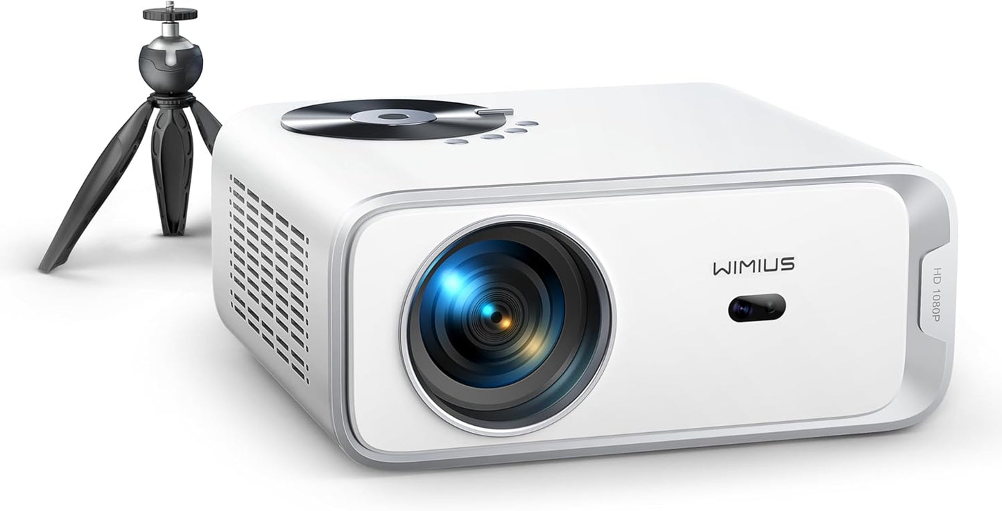 WiMiUS P63 Smart Projector: 30000 Lumen 4K Support & More