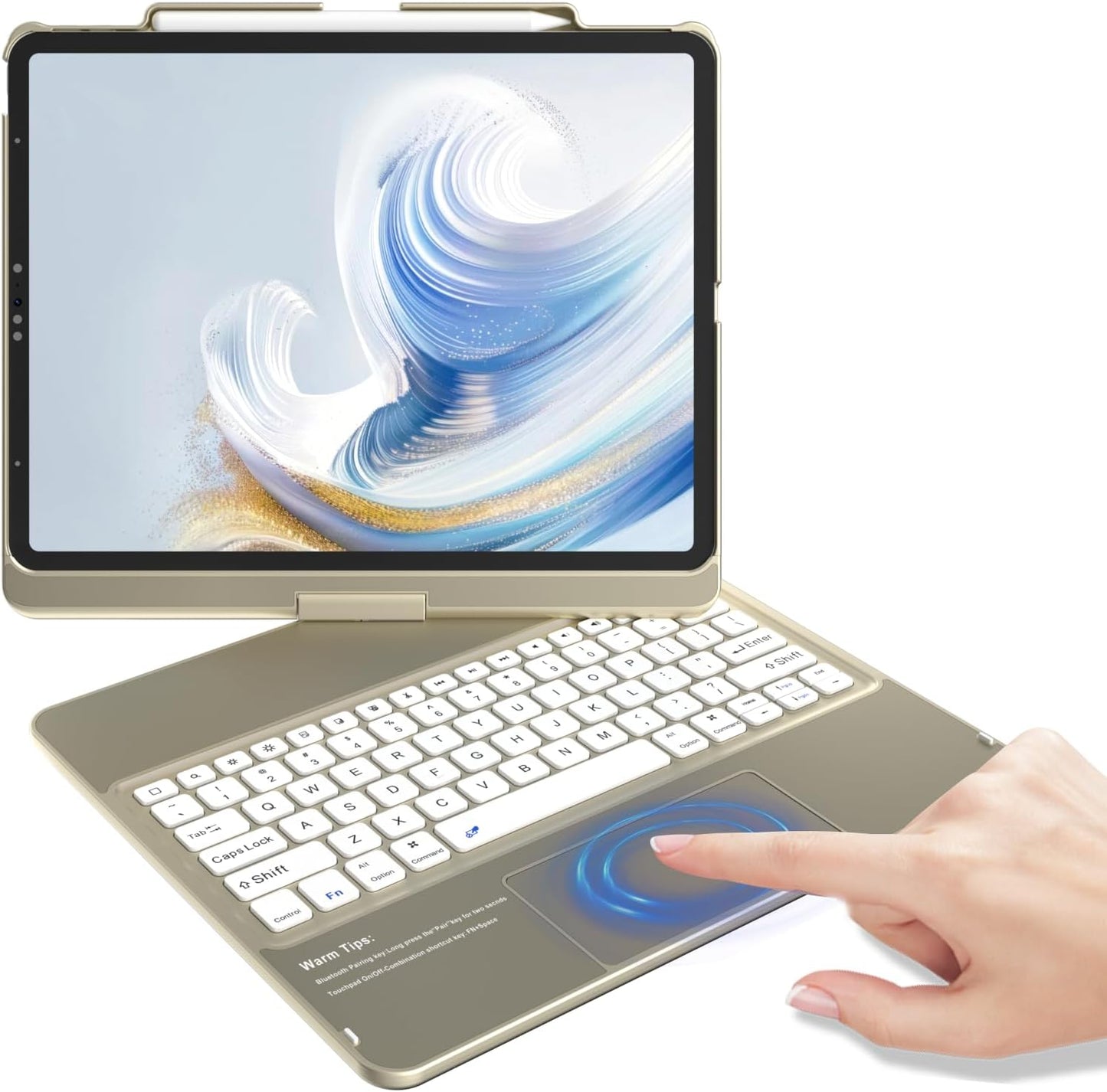 KBCASE Keyboard Case for iPad Air 13 inch & Pro 12.9 inch