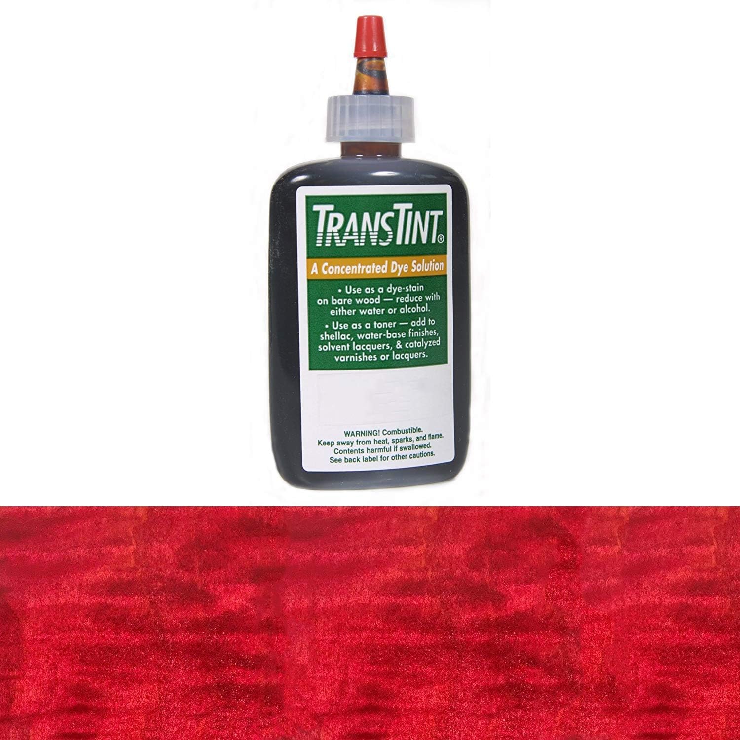 Perfect Red Dyes by TransTint - Vibrant Color for Your Projects
