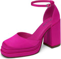 Women Chunky High Heels Platform Pumps - Bridal & Party Pumps