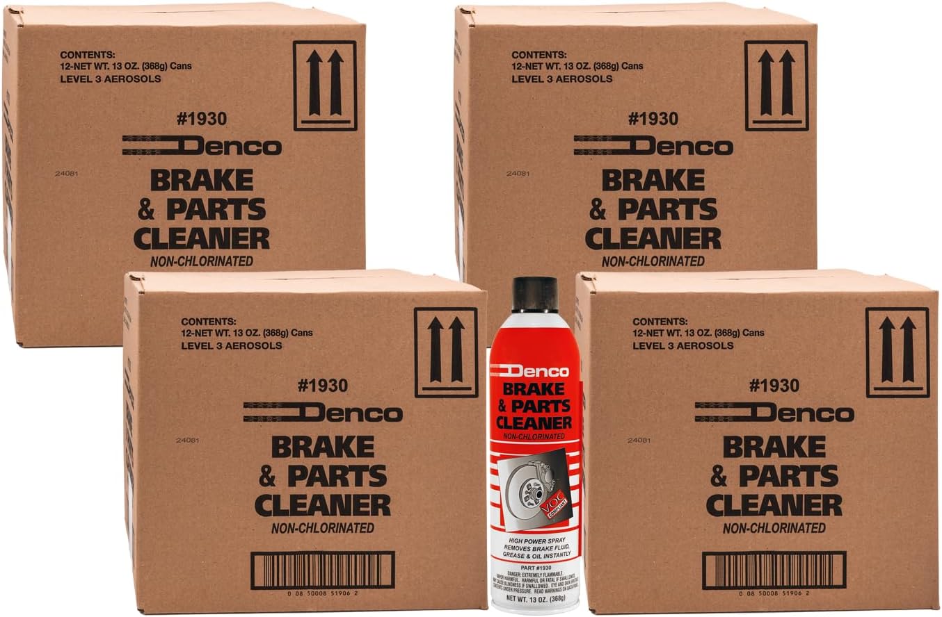 Denco Brake & Parts Cleaner - 13 OZ Net Wt - Fast Drying Formula
