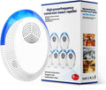 Ultrasonic Pest Device Repeller Indoor Plug-in (6 Pack) - Quiet Pest