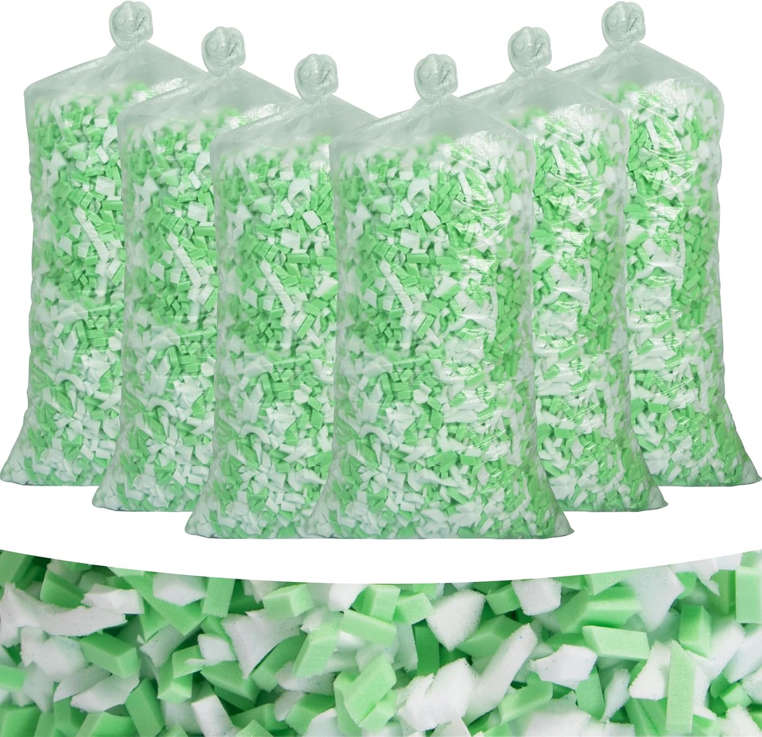BBGDIPG 30 LBS Shredded Memory Foam Filling for Comfort
