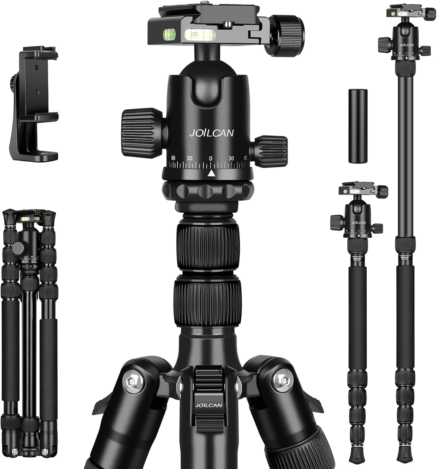80/85 inches Heavy Duty Tripod for Camera and Phone Use