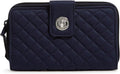 Vera Bradley Women's Iconic RFID Turnlock Wallet - Machine Washable