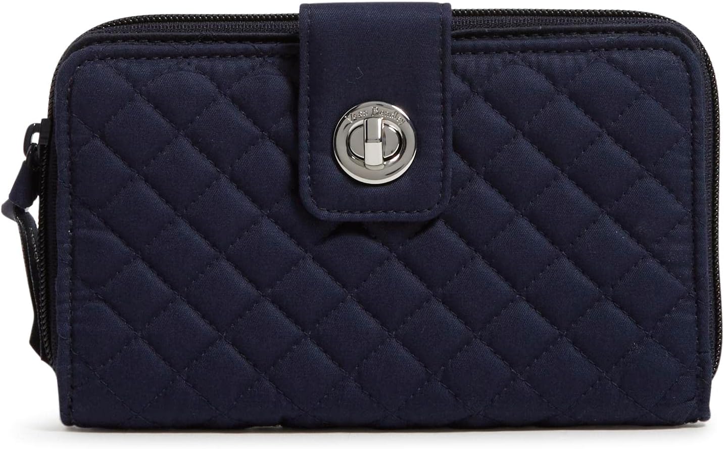 Vera Bradley Women's Iconic RFID Turnlock Wallet for Everyday Use