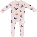 KYTE BABY Zippered Footies for Babies 0-24 Months - Soft Bamboo Blend