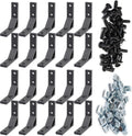 20 Set 78x78mm 2020 Aluminum Extrusion Corner Bracket - Heavy Duty 90