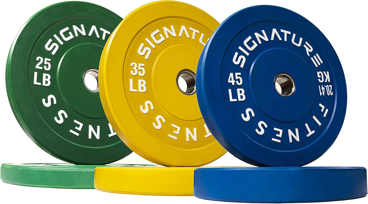 Olympic Bumper Plates for Strength Training & Weightlifting Sets