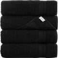 Quick-Dry Soft High Absorbent Bath Towels Set of 4 for Daily Use