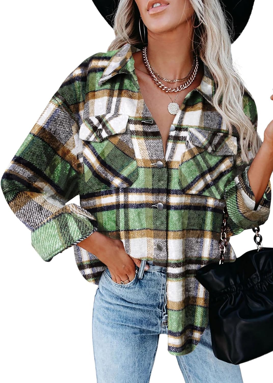 Dokotoo Womens Corduroy Button Down Oversized Blouses Tops