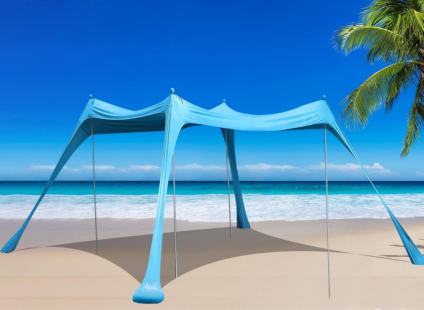 BOTINDO Pop Up Beach Tent: Sun Shelter Stability