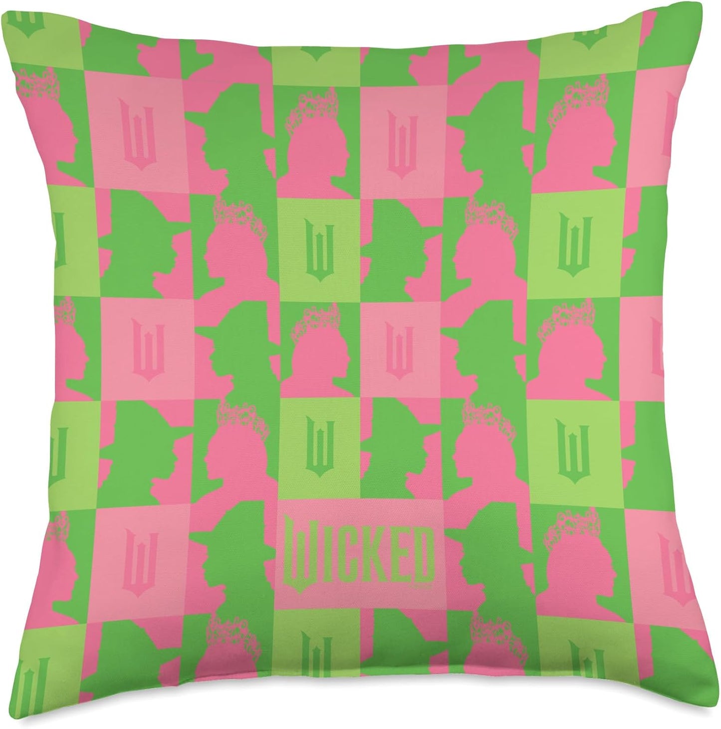 Wicked Silhouettes Throw Pillow