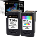 JINTUM 210XL and 211XL Ink Cartridges for Canon Printers