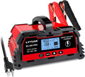 LVYUAN 40Amp Smart Car Battery Charger - 12V/24V Maintainer