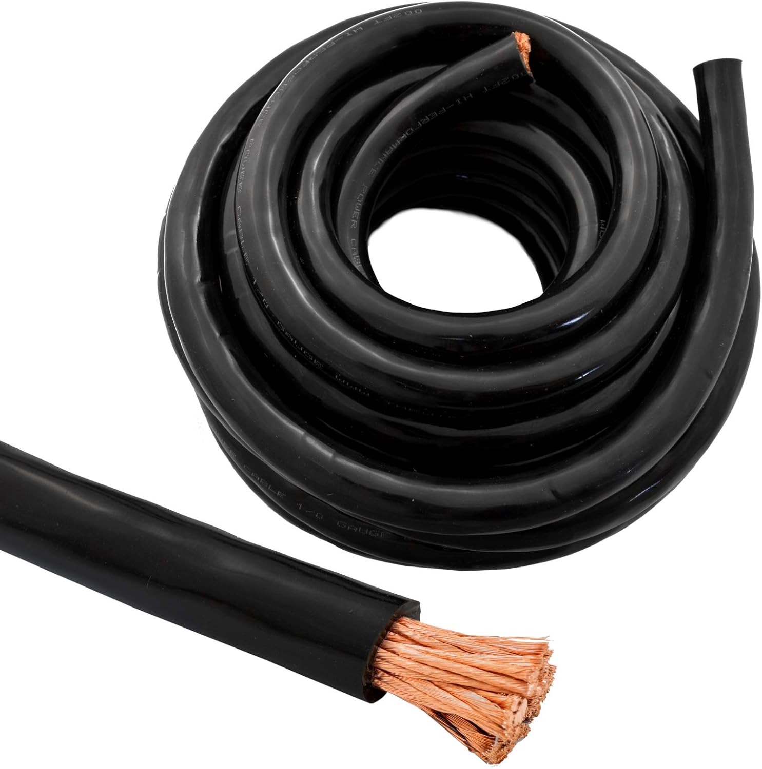 0/1 Gauge 25ft OFC Power Cable for Superior Performance