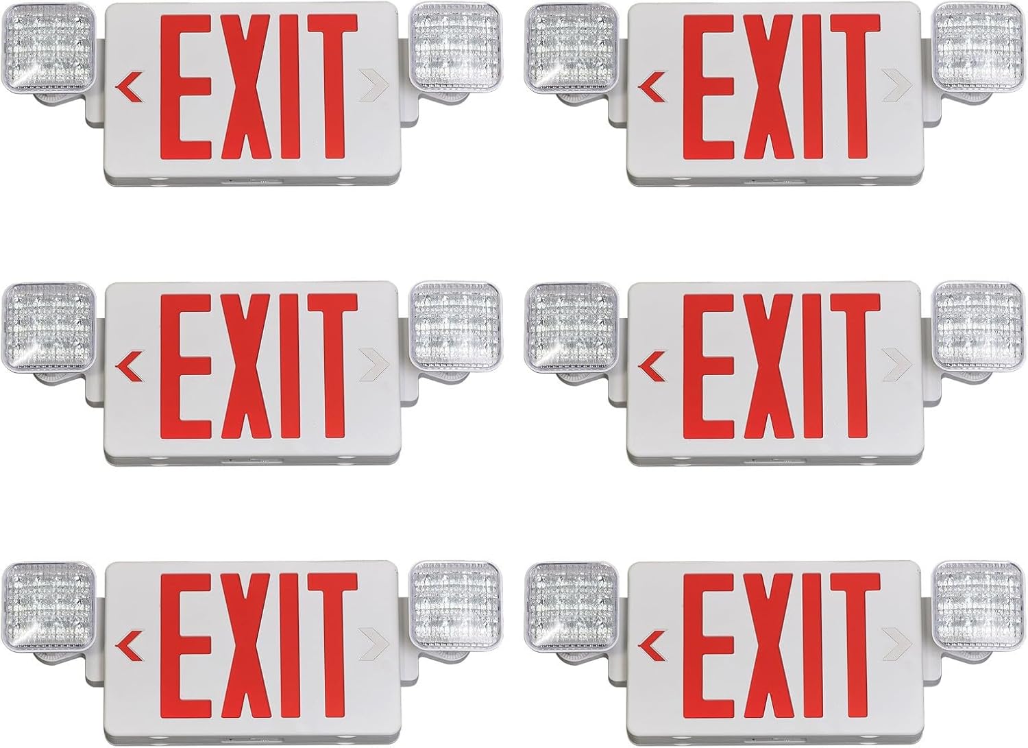 CM MZY Red Exit Sign with Emergency Light for Safety Needs