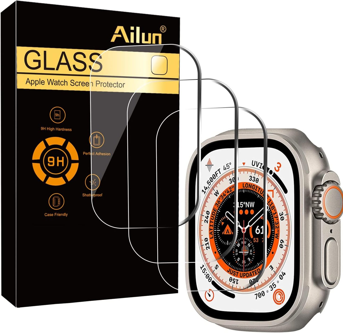 Ailun High Def Screen Protector [3pk]