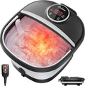 Collapsible Foot Spa Bath with Heat and Massage - Compact Home Spa