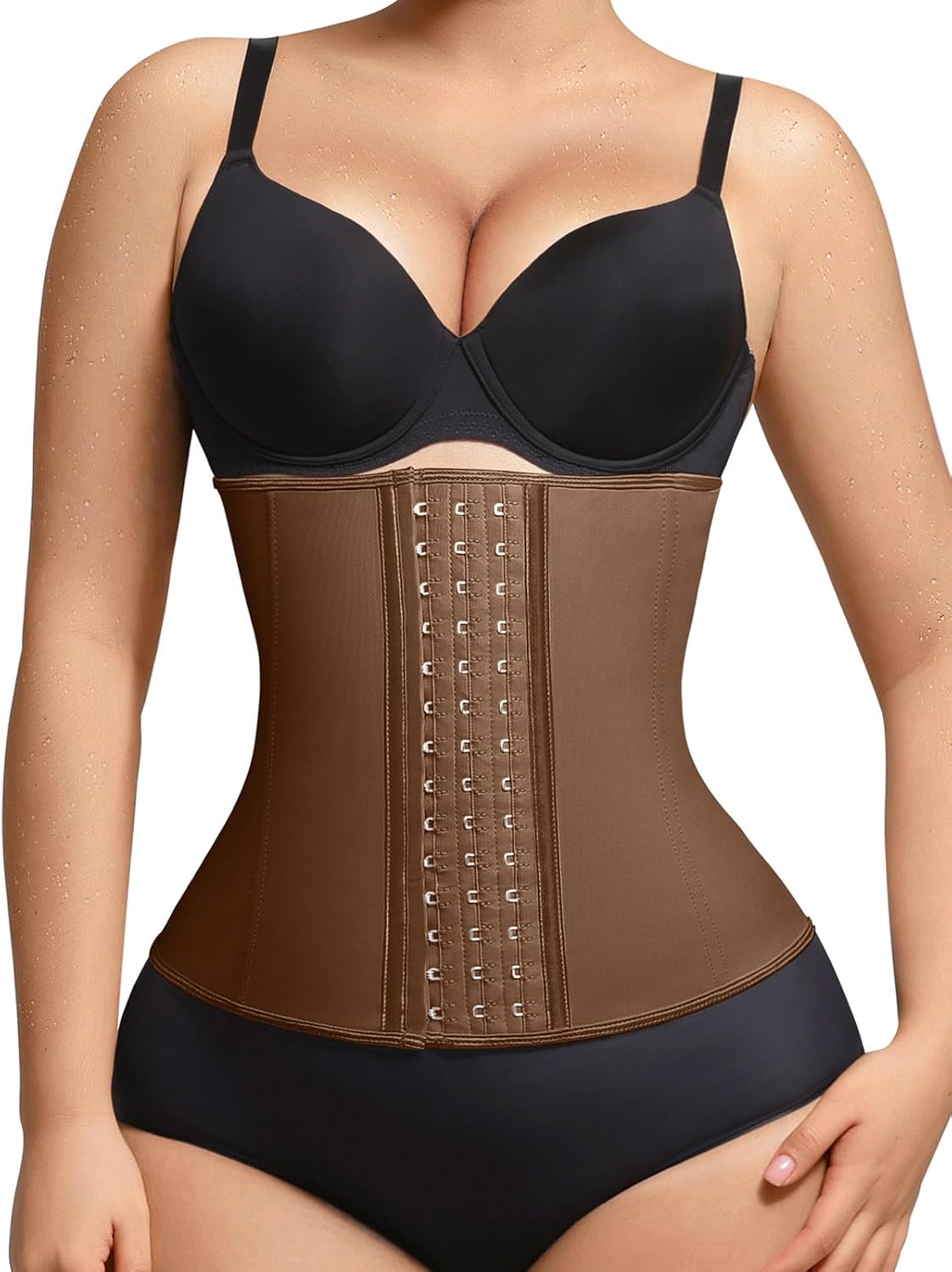 Waist Trainer for Women Latex Underbust Corset for Tummy Control
