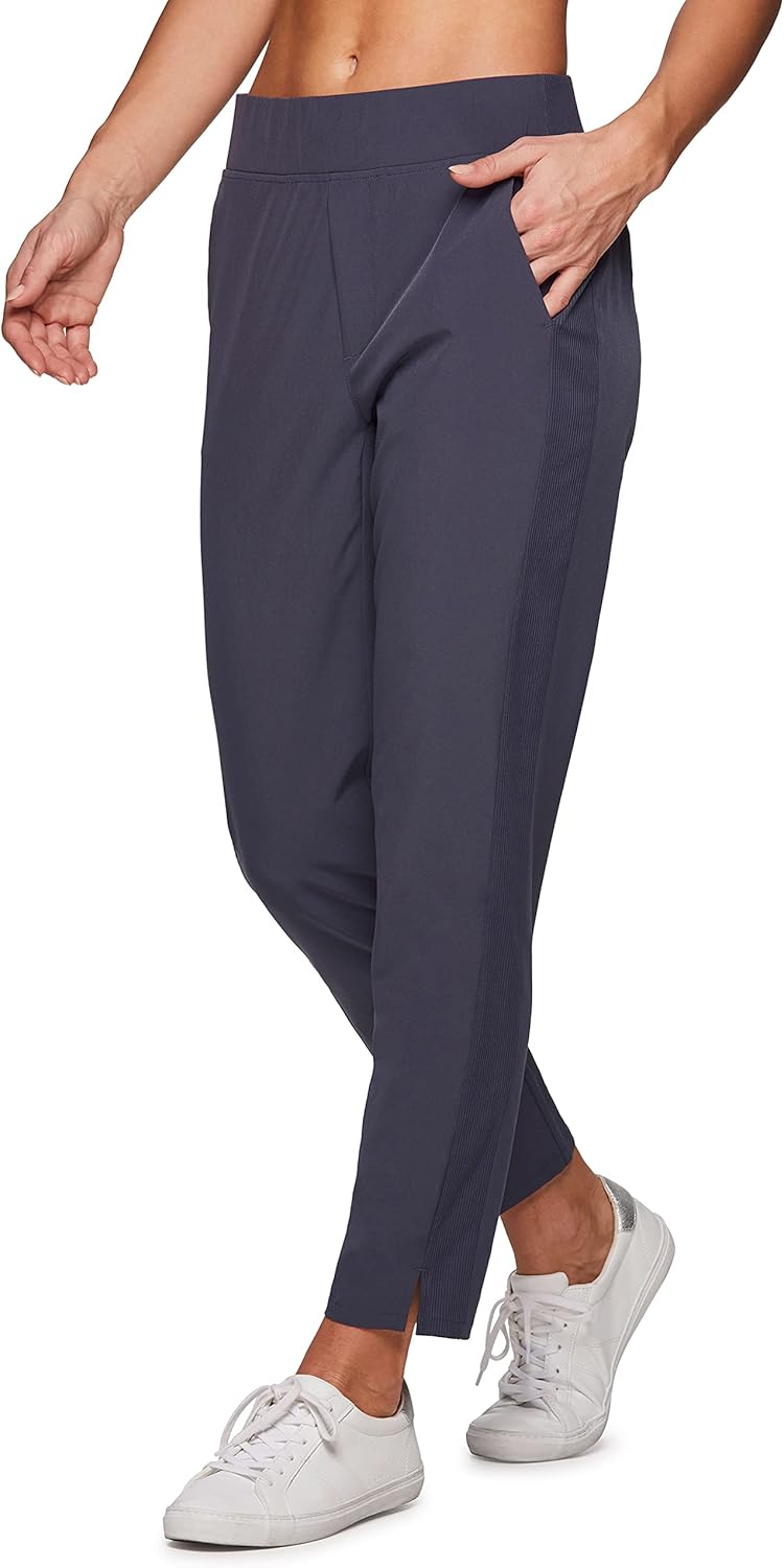 RBX Women's Ankle Pant - Lightweight Stretch Woven Design