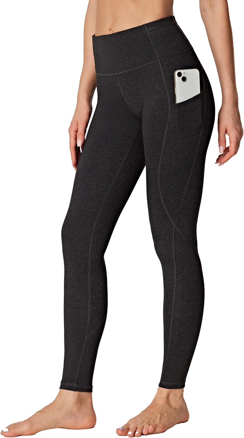 IUGA Leggings with Pockets for Women High Waisted Yoga Pants