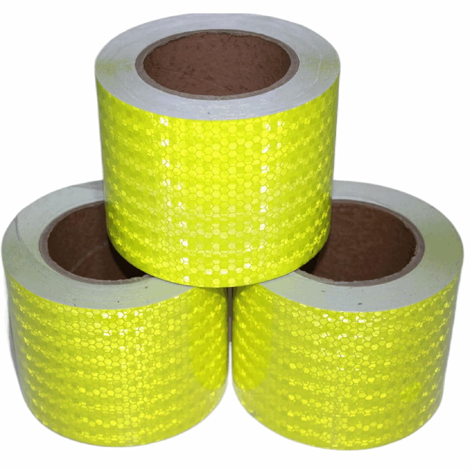 Reflective Tape Fluorescent 4 inch X 68 FT for High Visibility