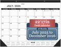 Desk Calendar 2025-2026 Large 22 x17 - Executive 18-Month Planning