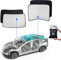Tesla Model 3 Sunshade Foldable Mesh Top Roof and Rear Window - Cooler